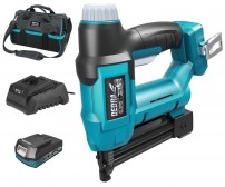 Capsator electric profesional 2 in 1 cu acumulator, SAS + All, 18V 2Ah, geanta textila transport, Dedra DED7012 Capsator electric profesional 2 in 1 cu acumulator, SAS + All, 18V 2Ah, geanta textila transport, Dedra DED7012